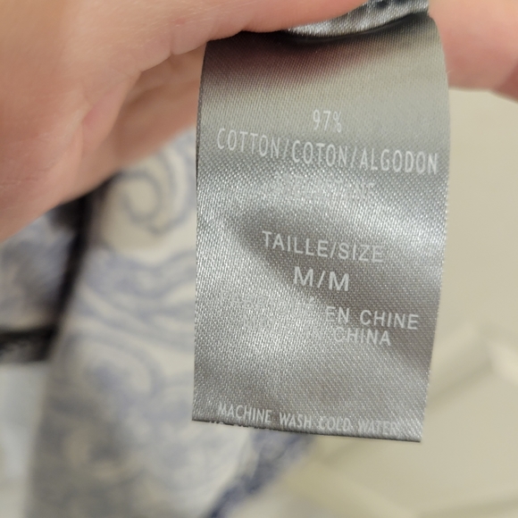 Suzy shiermedium blue & white dress - Picture 5 of 5